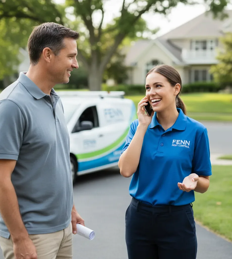 Fenn Pest Control customer support in Elmendorf